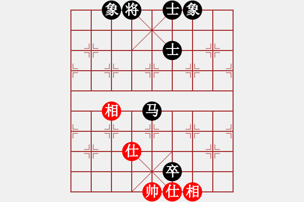 象棋棋譜圖片：馬兵和士象全 - 步數(shù)：0 