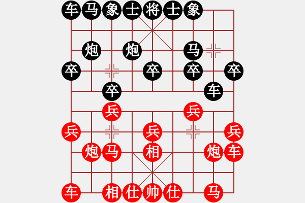 象棋棋譜圖片：進(jìn)賢門(9段)-負(fù)-比錯藝術(shù)(9段) - 步數(shù)：10 