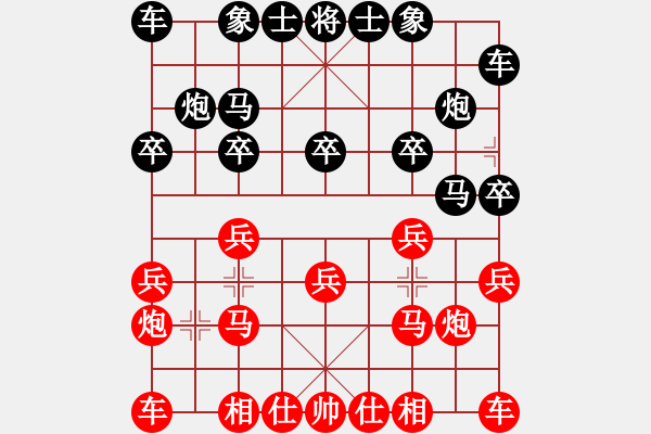 象棋棋譜圖片：神的寵兒(9段)-負-千里走單棋(7段) - 步數(shù)：10 