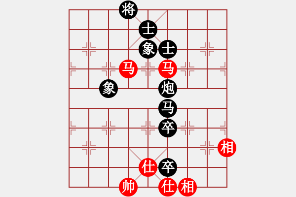 象棋棋譜圖片：一天一萬年(4段)-負(fù)-穿越(2段) - 步數(shù)：130 