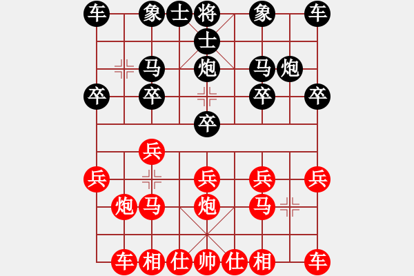 象棋棋譜圖片：2022.10.13.22JJ先勝仙人指路對右中炮 - 步數(shù)：10 