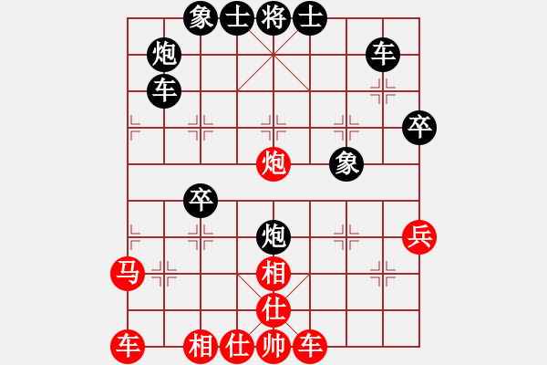 象棋棋譜圖片：雎鳩(1段)-負(fù)-搓大切肉多(2段) - 步數(shù)：40 