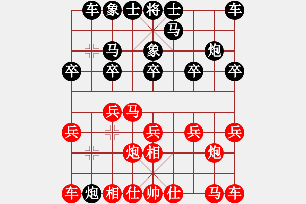 象棋棋譜圖片：負(fù)分太后 魚[紅] -VS- gg[黑](5) - 步數(shù)：10 