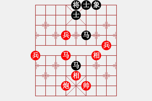 象棋棋谱图片：烧火和尚(5级)-胜-弃帅保车(9段) - 步数：100 