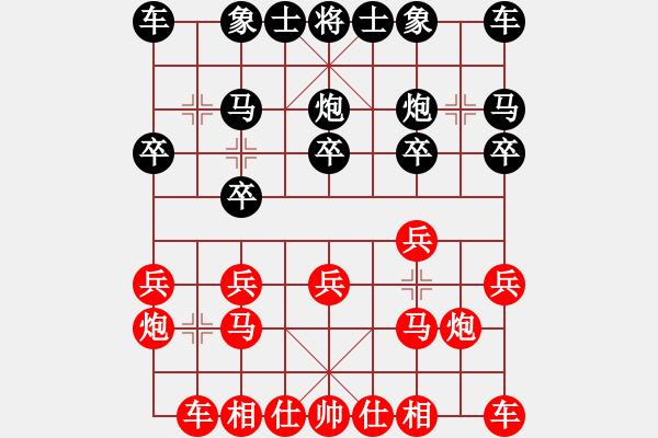 象棋棋譜圖片：吾主沉浮(1段)-負(fù)-zhangfying(4段) - 步數(shù)：10 