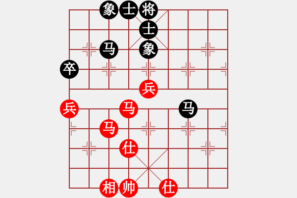 象棋棋譜圖片：佳佳象棋拾(8段)-和-lzig(8段) - 步數(shù)：60 