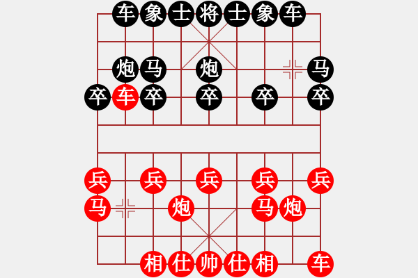 象棋棋譜圖片：啊哈[3177757808] VS 快樂(lè)使者[1064353708] - 步數(shù)：10 