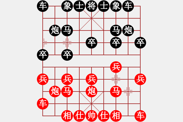 象棋棋譜圖片：紅孔雀(7段)-負(fù)-隨機(jī)(6段) - 步數(shù)：10 