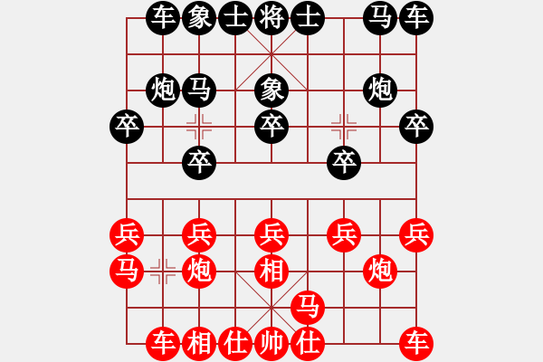 象棋棋譜圖片：金庸一品堂棋社 金風(fēng)細(xì)雨樓 先勝 金庸六七 - 步數(shù)：10 