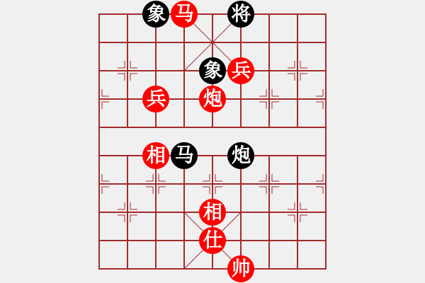 象棋棋譜圖片：小魚刀(9星)-勝-郁悶的棋手(9星) - 步數(shù)：130 