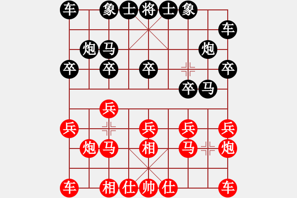 象棋棋譜圖片：graymoon(1段)-負(fù)-瓢城浪人(6段) - 步數(shù)：10 