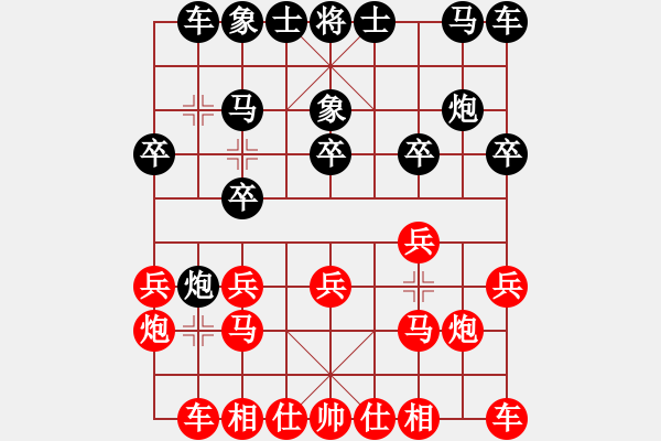 象棋棋譜圖片：林維 先負(fù) 徐崇峰 - 步數(shù)：10 