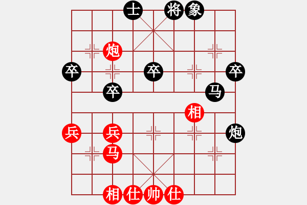 象棋棋譜圖片：2006年弈天外圍賽第一輪：無(wú)錫金風(fēng)棋(4r)-負(fù)-暮歸的老牛(月將) - 步數(shù)：50 