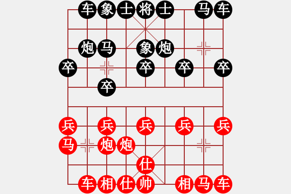 象棋棋譜圖片：清流(8段)-勝-厚德奇緣(7段) - 步數(shù)：10 