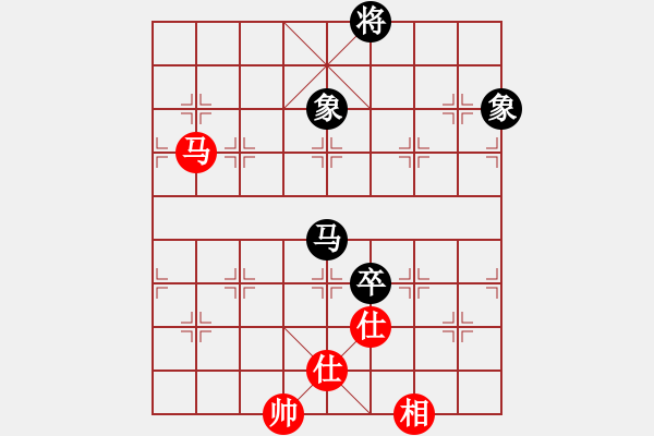 象棋棋谱图片：无敌木剑(9星)-和-besthink(7星) - 步数：220 