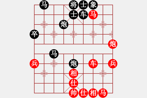 象棋棋譜圖片：光芒四射(3段)-負(fù)-大盜大盜們(4段) - 步數(shù)：50 