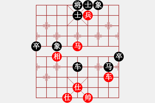 象棋棋譜圖片：豹豹豹豹豹(4段)-和-三起三落(5段) - 步數(shù)：100 