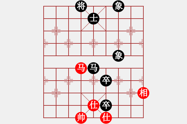 象棋棋譜圖片：豹豹豹豹豹(4段)-和-三起三落(5段) - 步數(shù)：170 