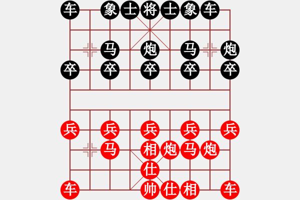 象棋棋譜圖片：胡成榮 先勝 周斌 - 步數(shù)：10 