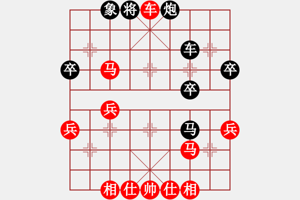 象棋棋譜圖片：破解當(dāng)頭炮-順炮布局 - 步數(shù)：53 