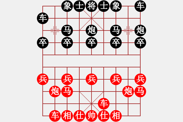 象棋棋譜圖片：香港 吳震熙 和 香港 陳振杰 - 步數(shù)：10 