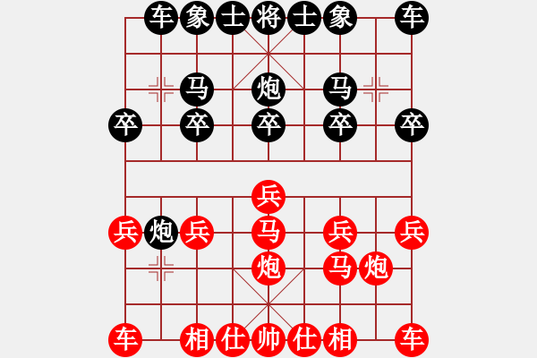 象棋棋譜圖片：1510431127[1510431127] -VS- ミ灬曉﹏﹋[1543270369] - 步數(shù)：10 