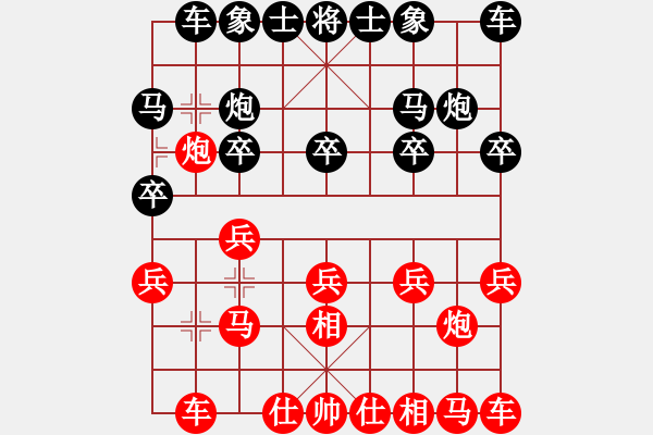 象棋棋譜圖片：zxca(4星)-和-純?nèi)松先A山(8星) - 步數(shù)：10 