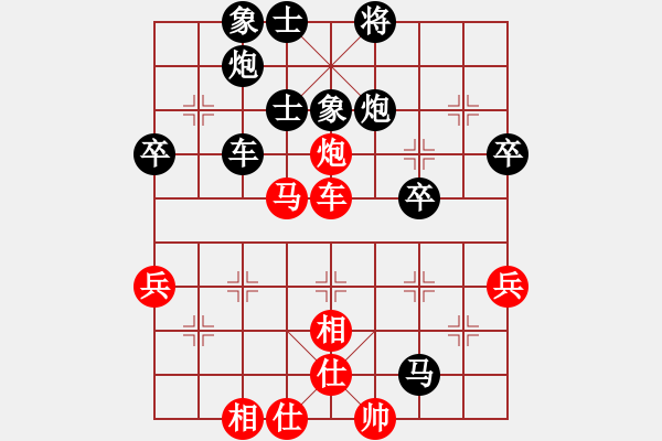 象棋棋譜圖片：2019華宇杯 劉杰后勝王新禹 - 步數(shù)：58 