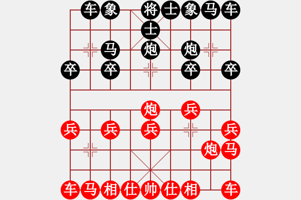 象棋棋譜圖片：重慶肥腸面(2段)-勝-煙臺(tái)好啊(3段) - 步數(shù)：10 