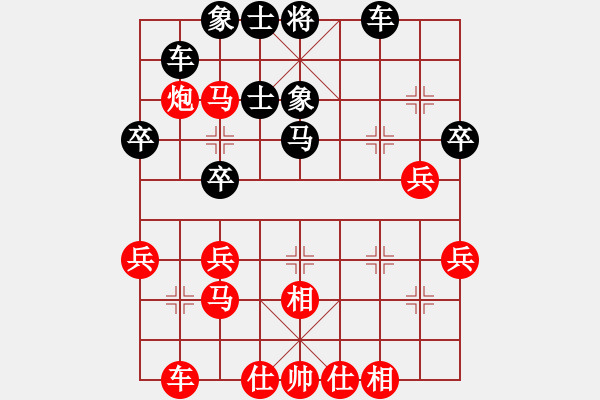 象棋棋譜圖片：業(yè)余六級 負(fù) 劉永富 - 步數(shù)：40 