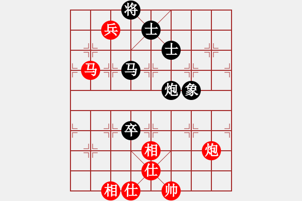 象棋棋谱图片：秦剑(9段)-和-平时不加班(2段) - 步数：100 