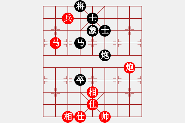 象棋棋谱图片：秦剑(9段)-和-平时不加班(2段) - 步数：102 