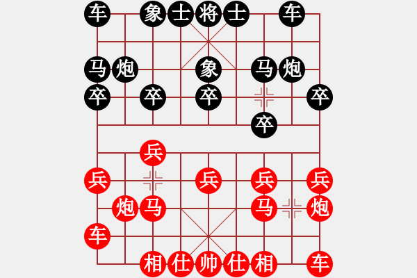 象棋棋譜圖片：粵東神勇(天帝)-和-老娘要?dú)⑷?日帥) - 步數(shù)：10 