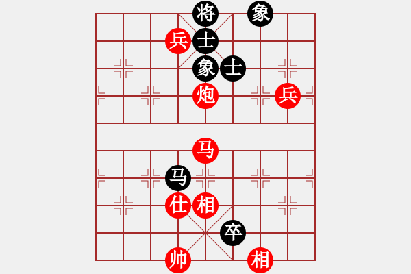 象棋棋譜圖片：金鉤炮(1120) 先勝 太史慈(1250).PGN - 步數(shù)：100 