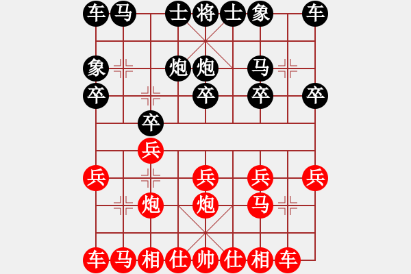 象棋棋譜圖片：濰坊衛(wèi)校[紅] -VS- 孤鴻憂憂[黑] - 步數(shù)：10 