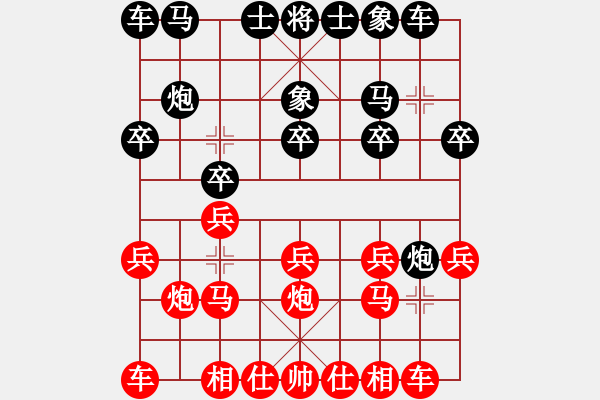 象棋棋譜圖片：哥哥你錯了(2星)-負-江南龍(北斗) - 步數(shù)：10 