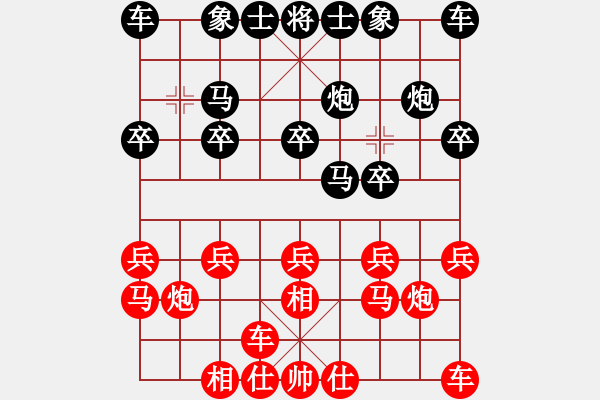 象棋棋譜圖片：古道西風(fēng)[1035799466] -VS- べㄣ緈諨ネ[1692313166] - 步數(shù)：10 