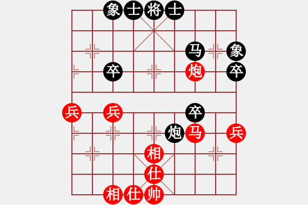 象棋棋譜圖片：夕陽無限(6段)-和-chesscc(9段) - 步數(shù)：60 