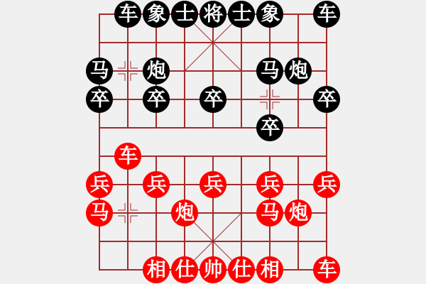 象棋棋谱图片：2020贵州普定第二届象众赛张振浪先和江赟3 - 步数：10 