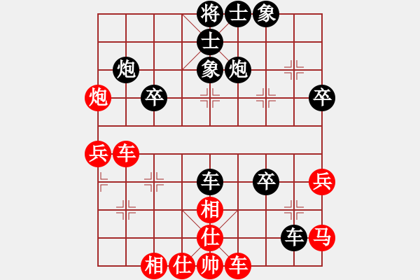 象棋棋譜圖片：梁山曹正(3f)-勝-五岳棋奇(6弦) - 步數(shù)：40 