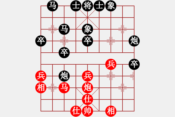 象棋棋譜圖片：醉逍遙[紅] -VS- 負(fù)分太后 魚[黑] - 步數(shù)：40 