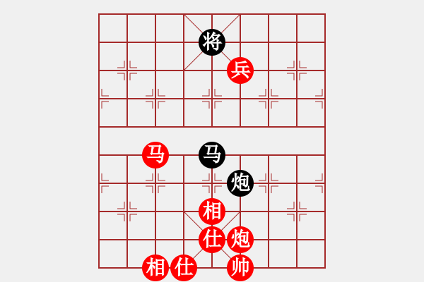 象棋棋譜圖片：葬心紅勝dxw_2852【仕角炮轉(zhuǎn)反宮馬對(duì)右中炮】 - 步數(shù)：120 