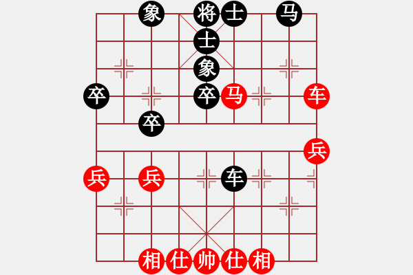 象棋棋譜圖片：上帝之劍(北斗)-和-鐮刀幫女將(北斗) - 步數(shù)：40 