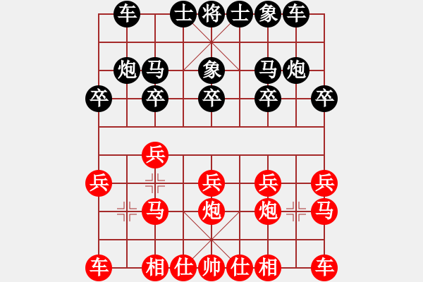 象棋棋譜圖片：女神龍(9段)-和-tabby(7段) - 步數(shù)：10 