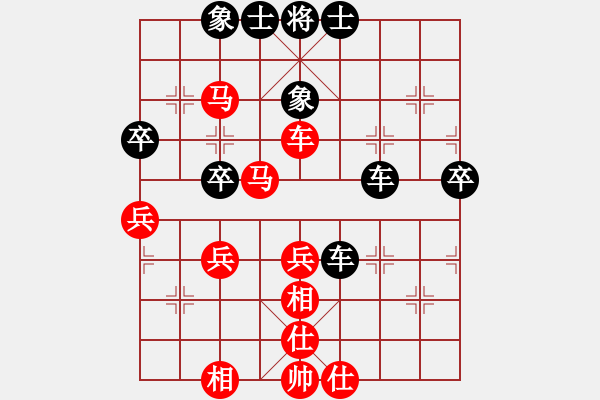 象棋棋譜圖片：元直生日直播第三局：淘氣 -VS- 元直 - 步數(shù)：50 