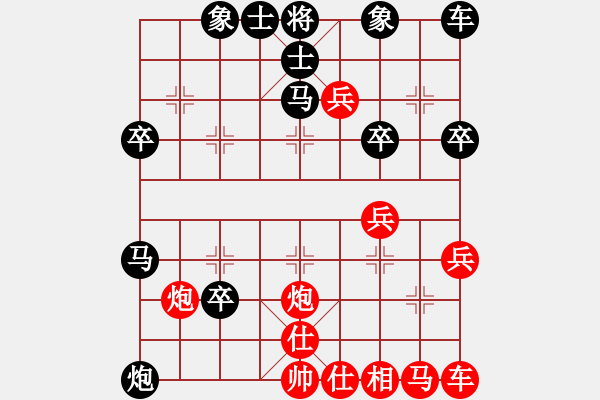 象棋棋譜圖片：郭鑌 先和 許志明 - 步數(shù)：40 