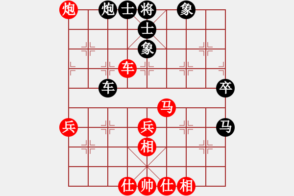 象棋棋譜圖片：雪域高原(2段)-勝-沒翅膀的虎(2段) - 步數(shù)：60 