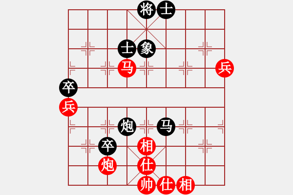 象棋棋譜圖片：5群聯(lián)誼決賽；老虎先勝小亮 - 步數(shù)：100 