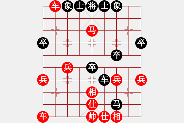 象棋棋譜圖片：尋菊(9級)-負(fù)-韓鵬俊(1段) - 步數(shù)：46 