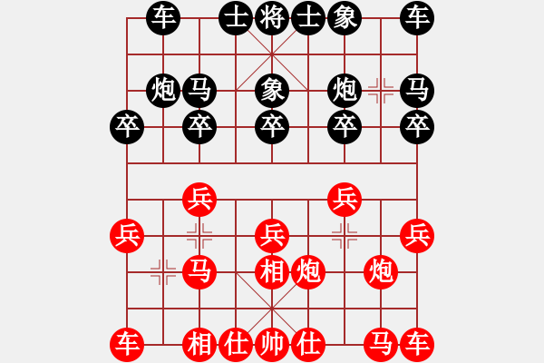 象棋棋譜圖片：我就這么狂(1段)-負(fù)-斧頭幫幫主(2段) - 步數(shù)：10 